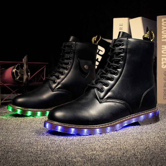 Light up 2025 combat boots