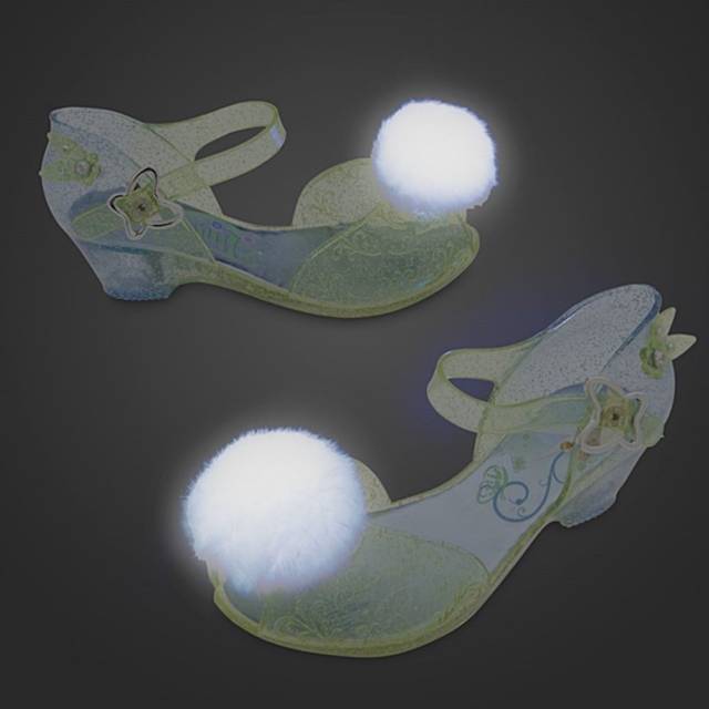 Tinkerbell Disney Light Up Shoes For Kids // 10 LED Shoes That Light Up At The Bottom And Change Colors Like Crazy