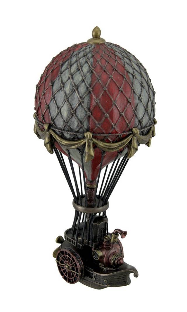 Steampunk Hot Air Balloon Statue Sculpture // 10 Creative STEAMPUNK Decor Accessories & Ideas That Will Change Your Timeline Forever