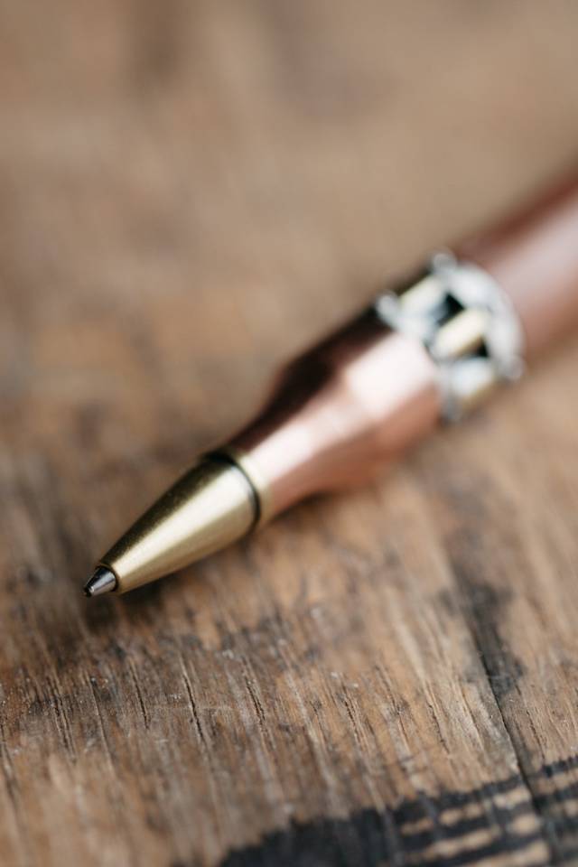 Hand Crafted Bolt Action Steampunk Pens // 10 Creative STEAMPUNK Decor Accessories & Ideas That Will Change Your Timeline Forever