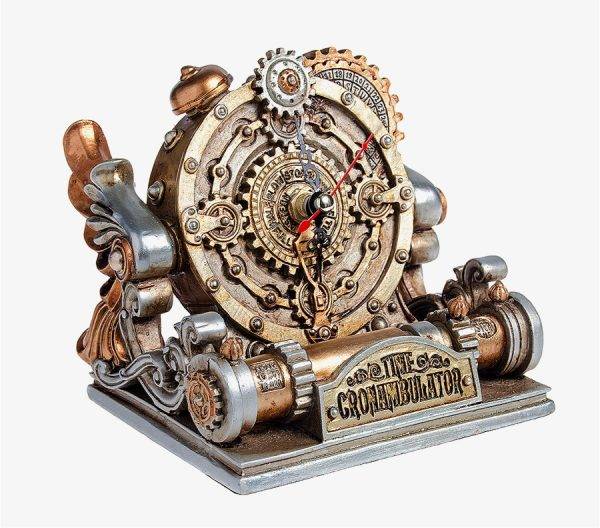 Steampunk Chronambulator Desk Clock // 10 Creative STEAMPUNK Decor Accessories & Ideas That Will Change Your Timeline Forever