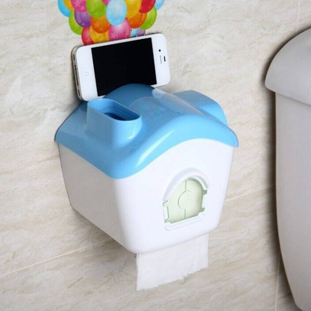 Disney's Up Balloon House Toilet Paper Box // 10 UNIQUE Toilet Paper Holder Designs That Will Transform Your Bathroom Forever