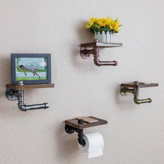 Rustic Toilet Paper Roll Holder // 10 UNIQUE Toilet Paper Holder Designs That Will Transform Your Bathroom Forever