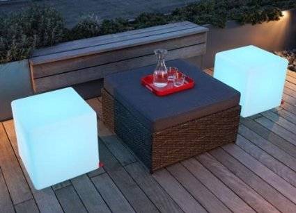 LED Light Cube Chairs // 10 Uniquely FUNKY Chair Designs That Will Transform Your Sitting Experience Forever