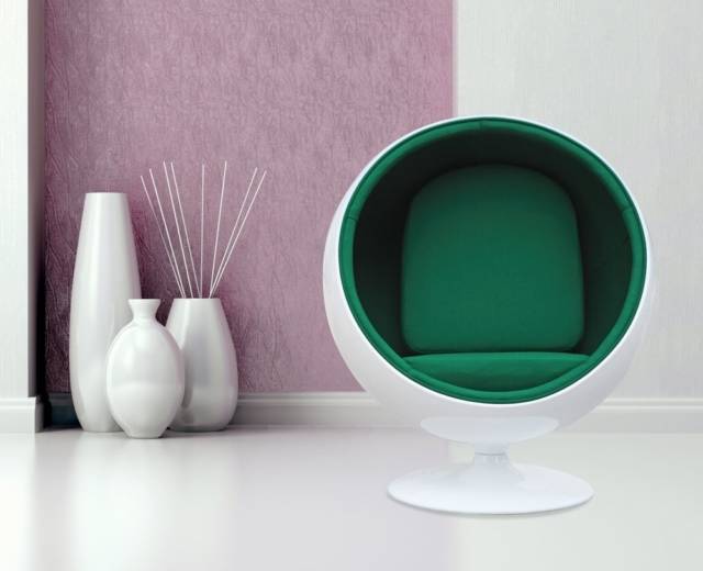 The Egg Ball Chair // 10 Uniquely FUNKY Chair Designs That Will Transform Your Sitting Experience Forever