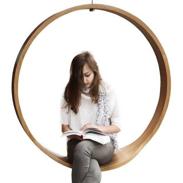 The Circular Swing Chair // 10 Uniquely FUNKY Chair Designs That Will Transform Your Sitting Experience Forever
