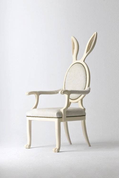 The Bunny Chair // 10 Uniquely FUNKY Chair Designs That Will Transform Your Sitting Experience Forever