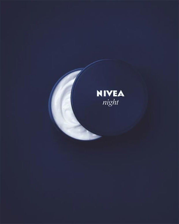 Crescent Moon, Nivea Night Cream Print Ads // Creative Print Ad Campaigns & Advertisements