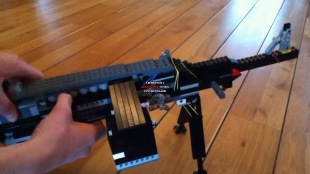 Electric Lego Machine Gun That Actually Works // 10 Creative Lego Machine & Robot Builds For Construction