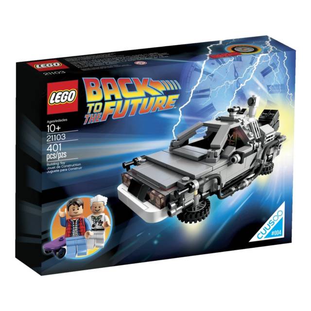 LEGO DeLorean Time Machine Set 21103 // 10 Creative Lego Machine & Robot Builds For Construction