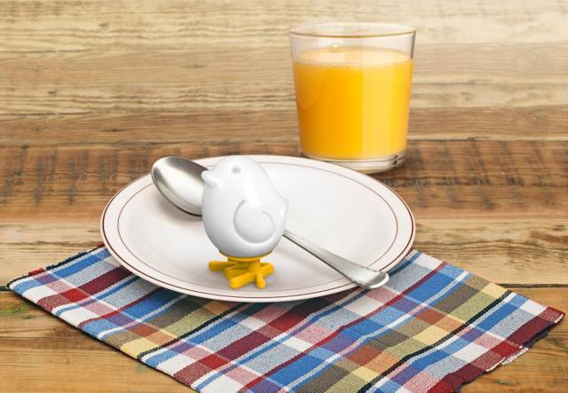 Egg-A-Matic Chick Boiled Egg Mold // 10 Creative Egg Molds For Boiled & Fried Eggs