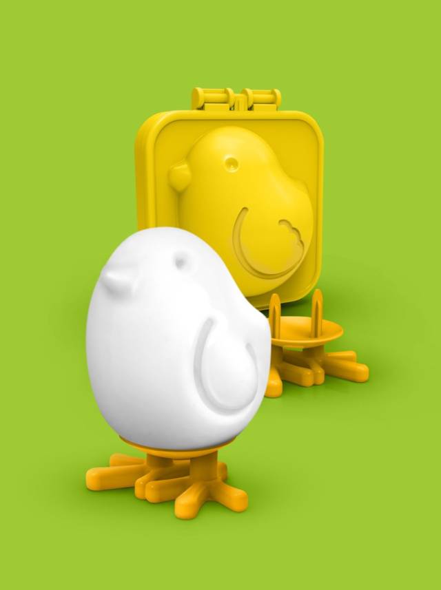 Egg-A-Matic Chick Boiled Egg Mold // 10 Creative EGG Molds For Fried & Boiled Eggs That Will Make You Want Eggs All Day Long