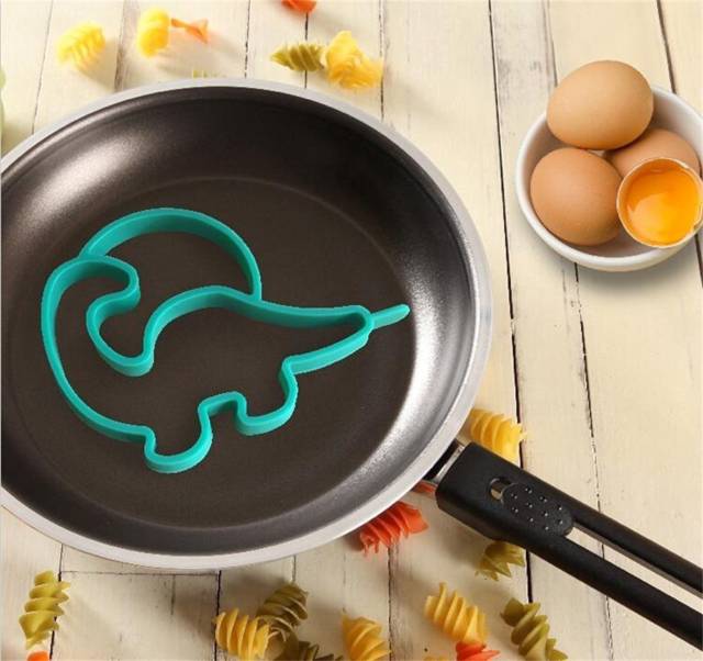 Fun Sun Rise Dinosaur Egg Mold // 10 Creative EGG Molds For Fried & Boiled Eggs That You Really Need To Try