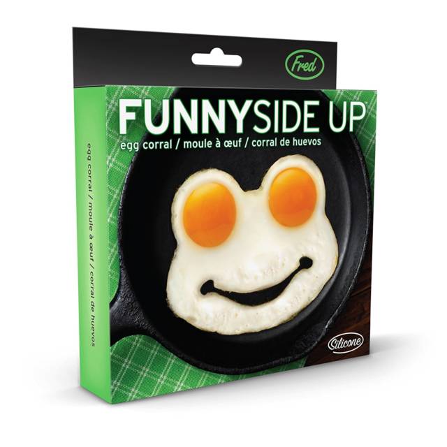 Fred & Friends Funny Side Up Egg Molds // 10 Creative EGG Molds For Fried & Boiled Eggs That Will Make You Want Eggs All Day Long