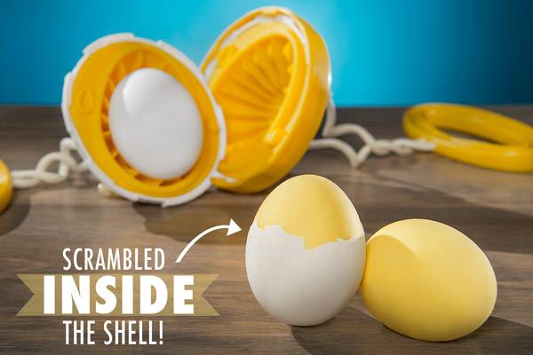 The Golden Goose Egg Scrambler Gadget // 10 CREATIVE Egg Gadgets That Will Get Your Cooking Rave Reviews