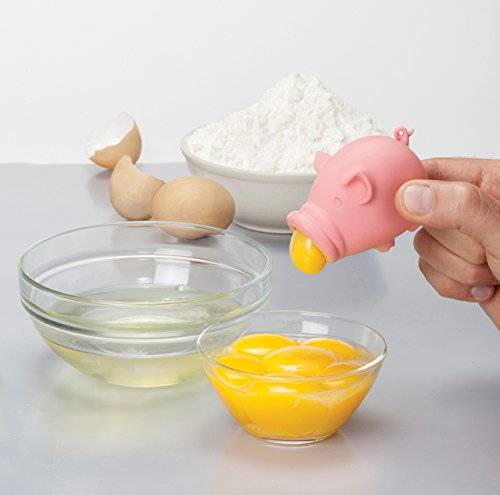 The Cute YolkPig Egg Separator // 10 CREATIVE Egg Gadgets That Will Make Your Cooking Magical