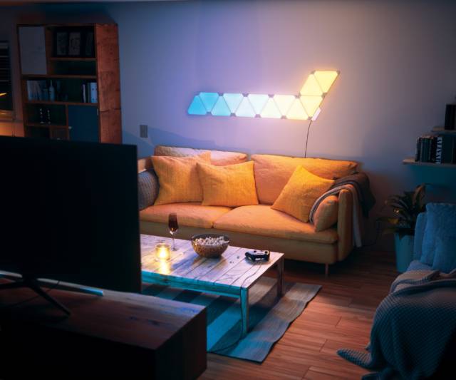 Nanoleaf Auorora Smart Interactive Animated Customizable Lighting Panels // 10 Best SMART Home Technology Devices That Will Leave You Spellbound