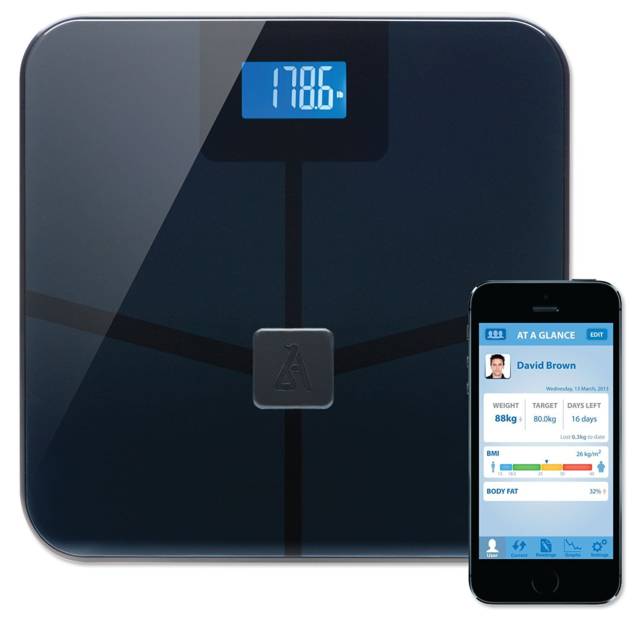 Wireless Smart Scale Tracks Weight, BMI, Fat, Muscle, Bone // 10 Best SMART Home Technology Devices That Will Give You Time & Elegance