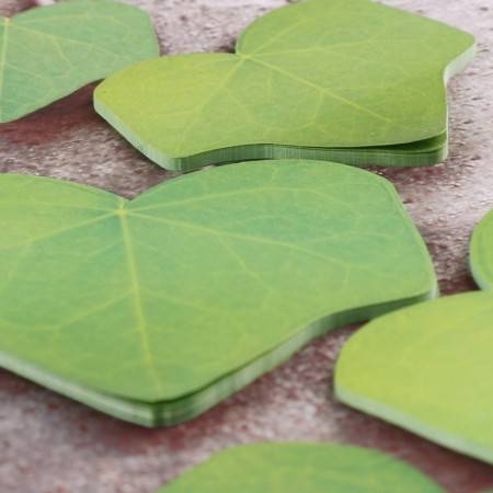 Nature's Elegant Leaf Sticky Notes // 10 FUN & Cool Sticky Post It Notes That Will Spur Your Creativity Like Crazy