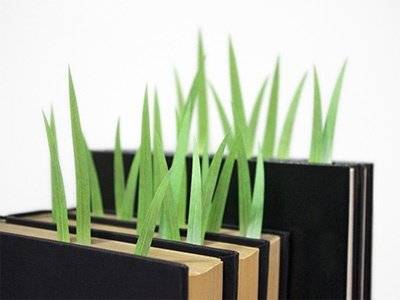 Cool Green Marker Grass Sticky Notes // 10 FUN & Cool Sticky Post It Notes That Will Make You Want To Remember Everything