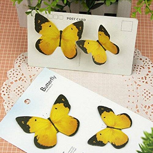 Unique Cute Butterfly Shaped Sticky Notes // 10 FUN & Cool Sticky Post It Notes That Will Transform Your Memory Forever