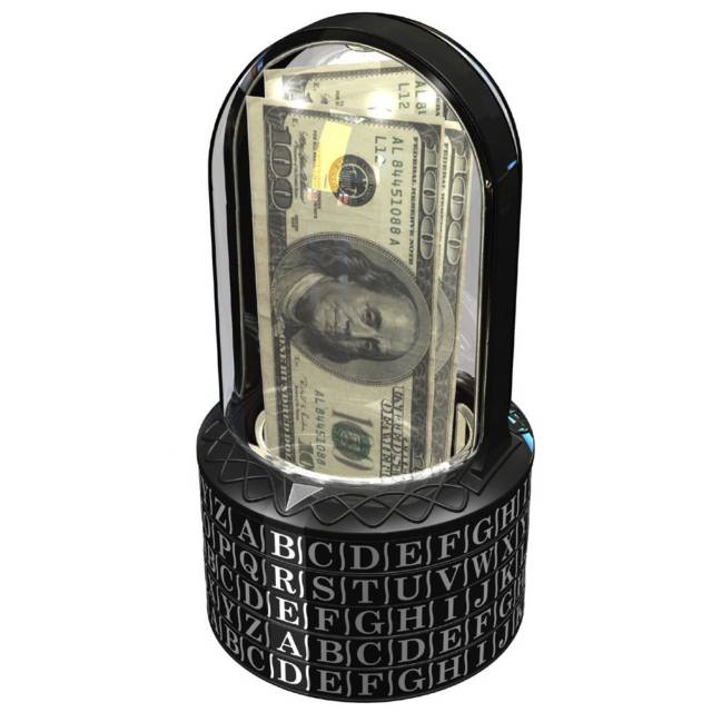 Cryptex Puzzle Pod Brain Teaser Piggy Bank // 10 UNIQUE & Cool Piggy Banks That Will Make Saving Money So Much Fun
