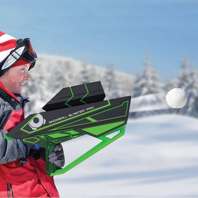 The 80 Foot Snowball Blaster Pro // 10 CREATIVE Cool Toys That Will Make You Wish You Were A Kid