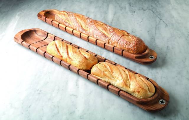 The Baguette Bread Slicer Cutting Board // 10 BEST Cutting Board Designs To Help You Become The Next Iron Chef