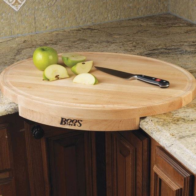 The Boos Block Corner Cutting Board // 10 BEST Cutting Board Designs That Will Transform Your Cooking Forever