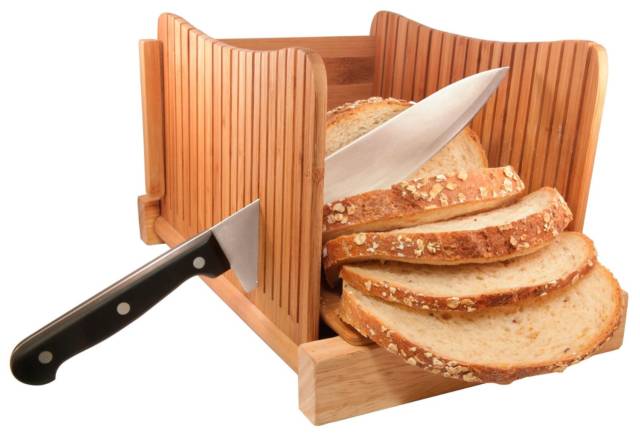 Smart Bamboo Wood Compact Foldable Bread Cutting Board // 10 BEST Cutting Board Designs To Help You Achieve Cooking Perfection