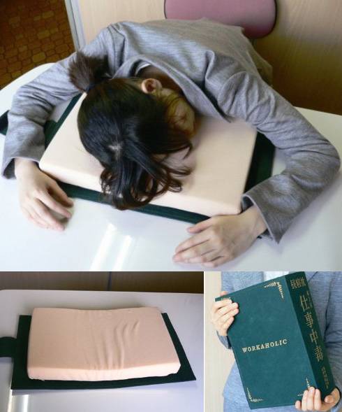 The Ultimate Dictionary Desk Pillow // 10 BOOK Furniture Design Pieces That Will Inspire You