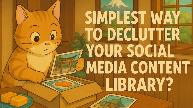 The World’s Easiest Social Media Content Library Management Tools