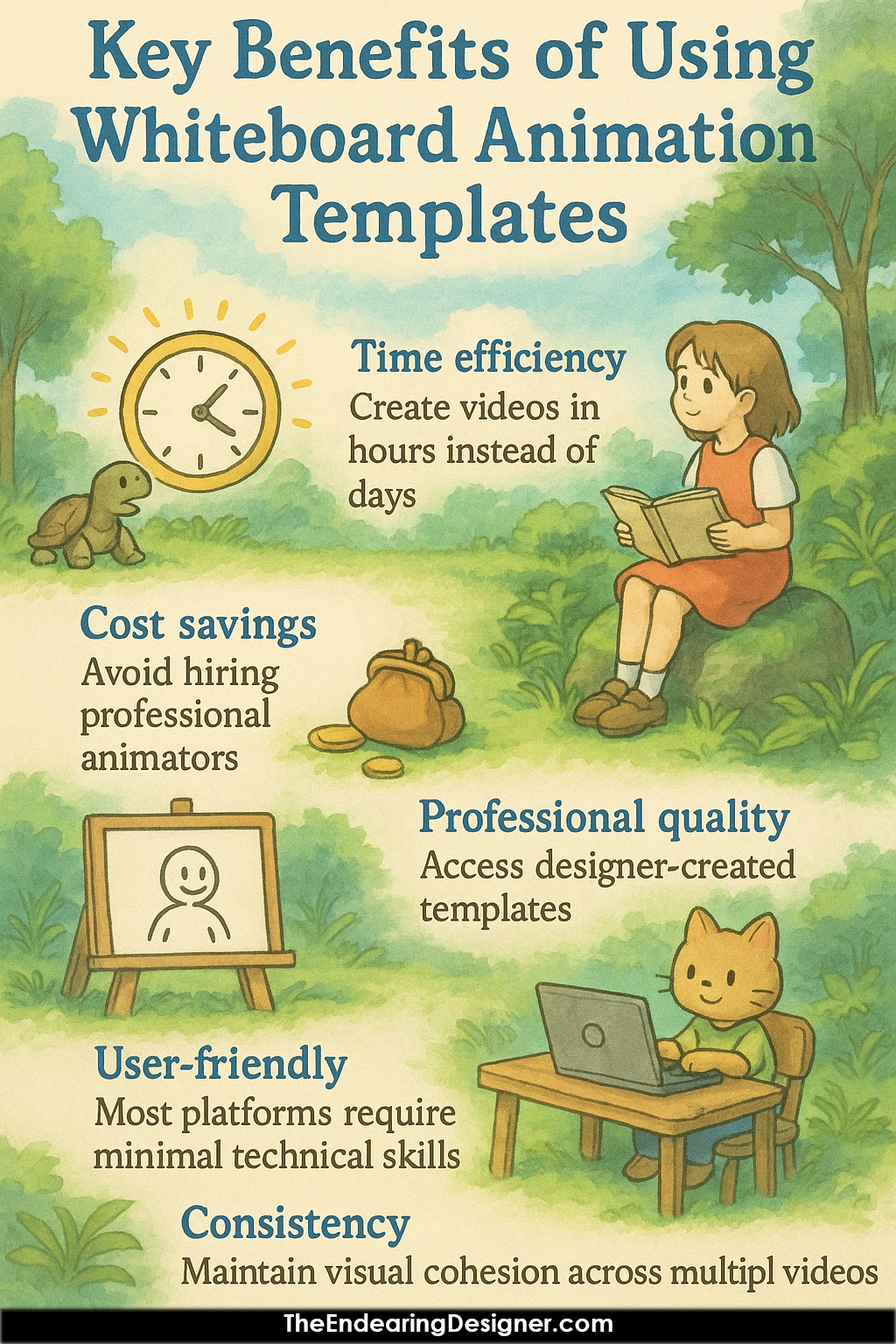 The Power Of Whiteboard Animation Templates: Creating Engaging Content Fast 2 Key Benefits of Using Whiteboard Animation Templates