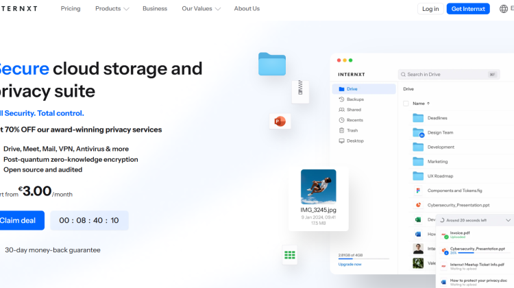 internxt coupon discount code
