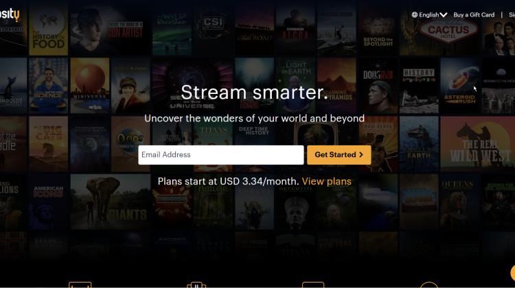 Curiosity Stream coupon discount code
