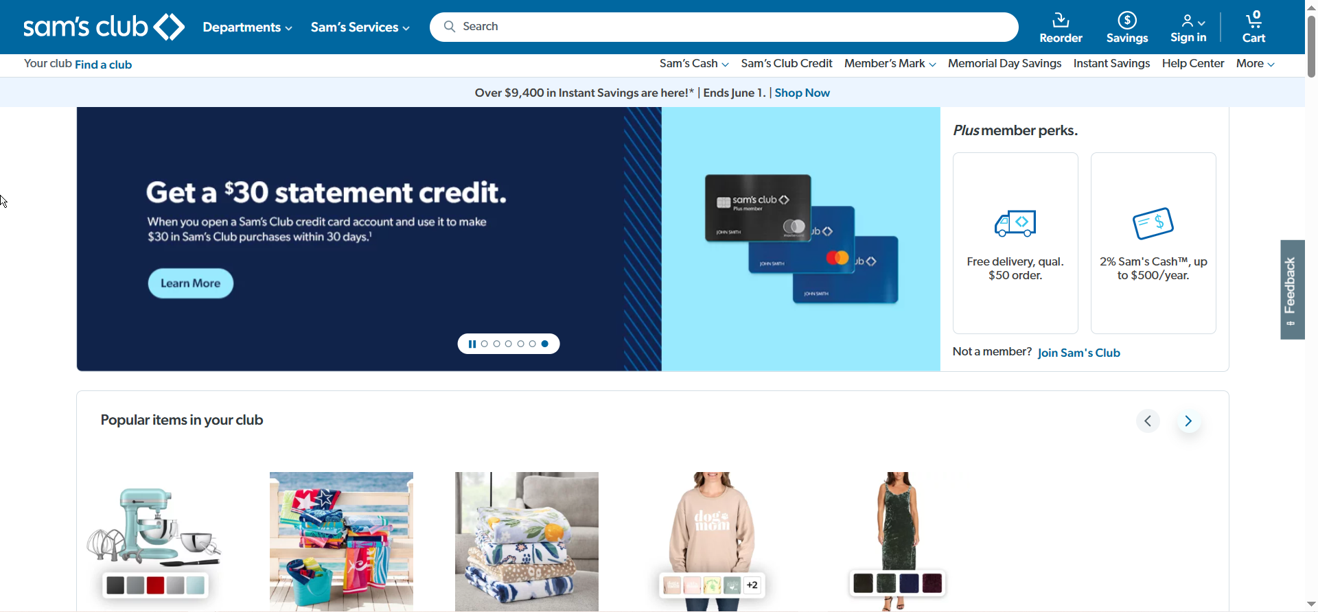 Sam Club Prom Sam's Club Coupon Discount Code @ 50% Off Promo Special Offer (2025 ...