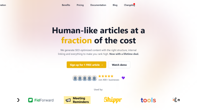 article generation coupon discount code