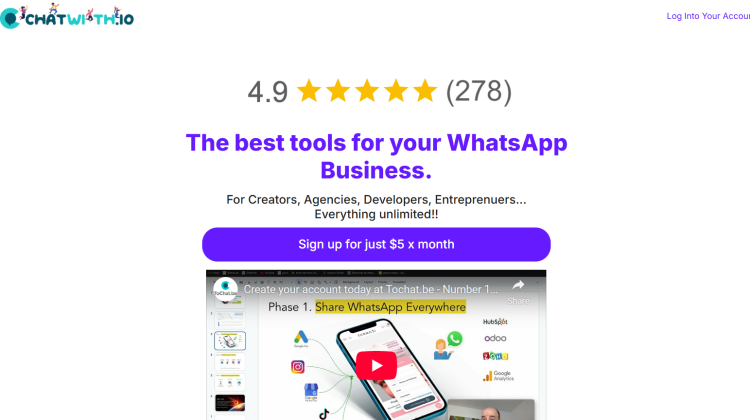 tochat.be coupon discount code