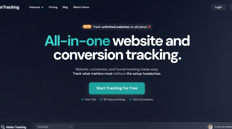visitor tracking coupon discount code