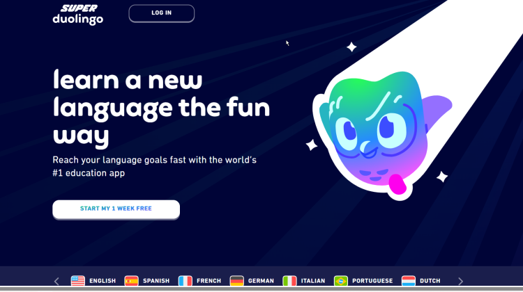 Super Duolingo coupon discount code