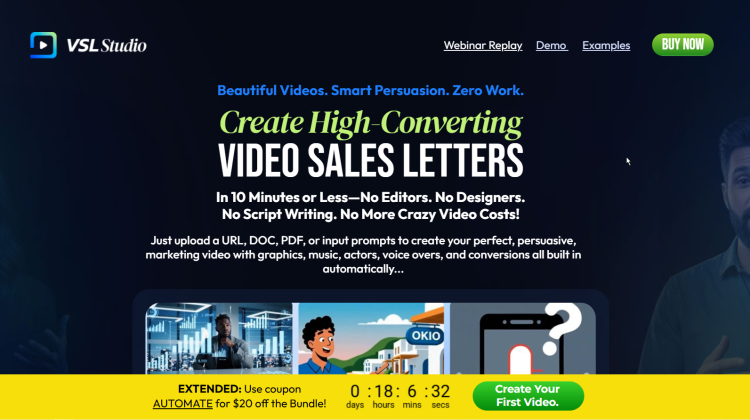 VSL Studio coupon discount code